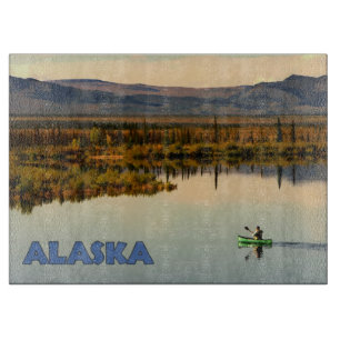 Canoe Alaska Schneidebrett