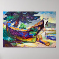 Canoe aus dem Indischen Krieg | Emily Carr |