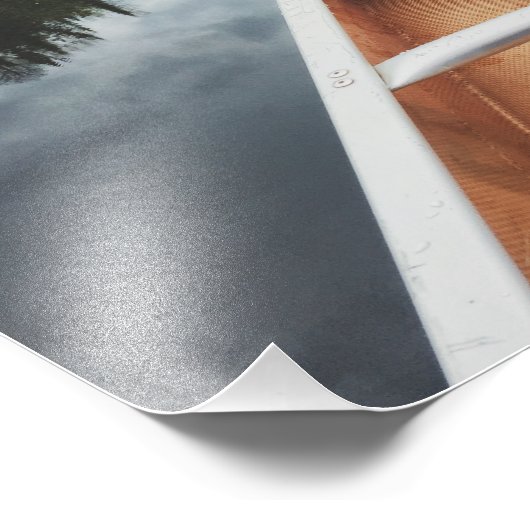 Canoe - BWCA Fotodruck (Ecke)
