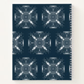 Canoe Camping Adventure Notizblock (Rückseite)