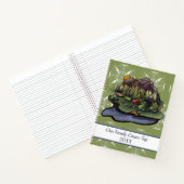 Canoe Camping Adventure Notizblock (Innenseite)