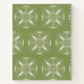 Canoe Camping Adventure Notizblock (Rückseite)