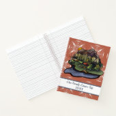 Canoe Camping Adventure Notizblock (Innenseite)