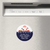 Canoe Camping Christmas Collectible Magnet (In Situ (Geschirrspüler))