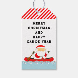 Canoe Kayak Camping Weihnachten Geschenkanhänger