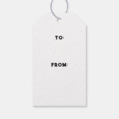 Canoe Kayak Camping Weihnachten Geschenkanhänger (Rückseite)