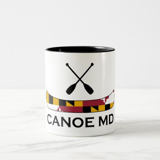 Canoe Maryland Zweifarbige Tasse (Mittel)
