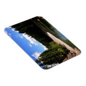 Canoe Meadows Kananaskis Canada Photo Magnet (Rechte Seite)