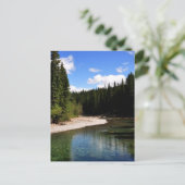 Canoe Meadows Kananaskis Foto Postkarte (Stehend Vorderseite)