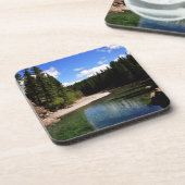 Canoe Meadows Kananaskis Kanada Getränkeuntersetzer (Linke Seite)