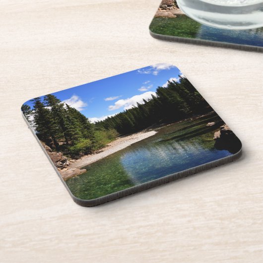 Canoe Meadows Kananaskis Kanada Getränkeuntersetzer (Linke Seite)