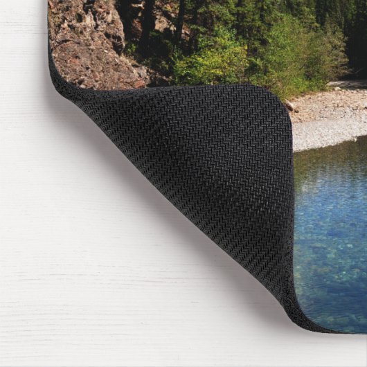 Canoe Meadows Kananaskis Kanada Mousepad (Ecke)