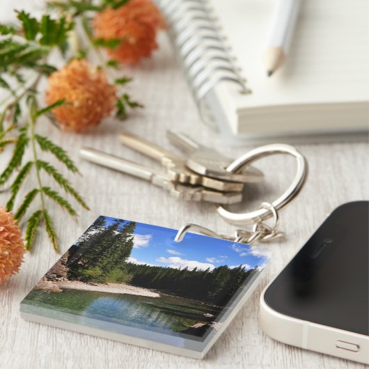 Canoe Meadows Kananaskis Kanada Schlüsselanhänger (Vorderseite rechts)