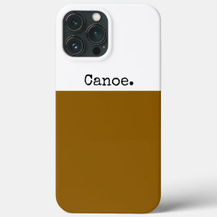 CANOE Moderner Golden Brown Color Block Case-Mate iPhone Hülle