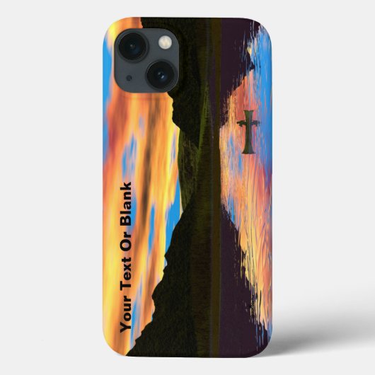 Canoe On Sunset Lake Case-Mate iPhone Case (Rückseite)