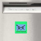 CANOE PADDLER MAGNET (In Situ (Geschirrspüler))