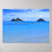 Canoe Paddlers Poster (Vorne)