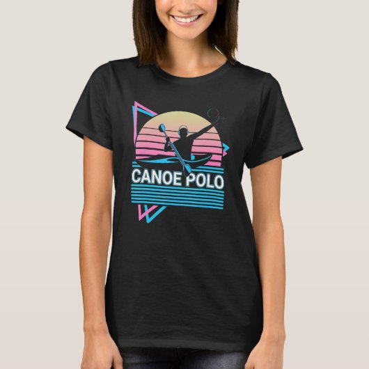 Canoe Polo Kayak Polo Retro (Vorderseite)