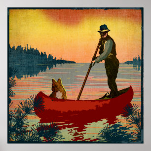 Canoe Poster