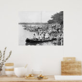 Canoe Regatta: 1924 Poster (Küche)