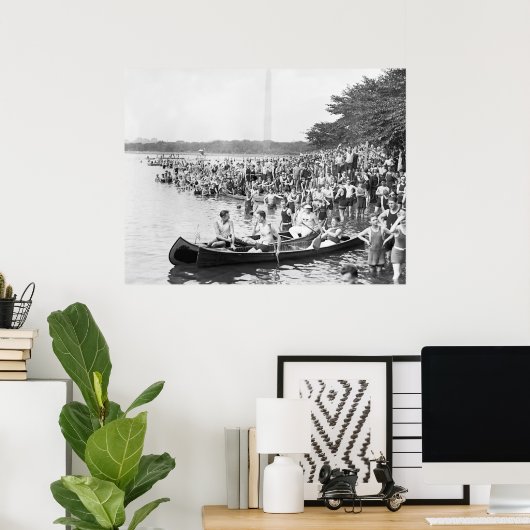 Canoe Regatta: 1924 Poster (Heimbüro)