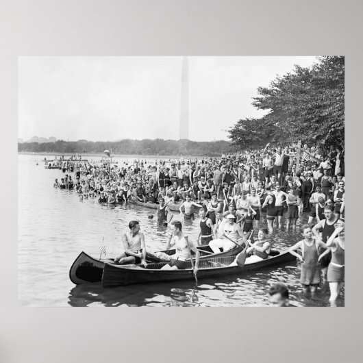 Canoe Regatta: 1924 Poster (Vorne)