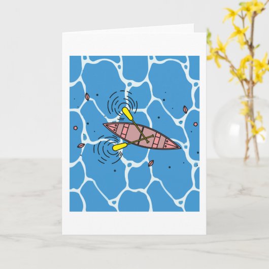 Canoe Reto Nature Water Karte (Gelbe Blume)