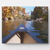 Canoe Ride Plaque Fotoplatte (Vorderseite)