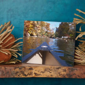 Canoe Ride Plaque Fotoplatte (Seite)