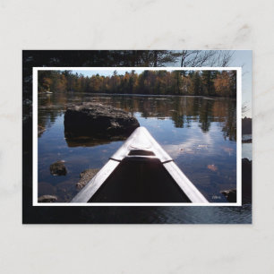 Canoe Ride Postcard Postkarte