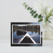 Canoe Ride Postcard Postkarte (Stehend Vorderseite)