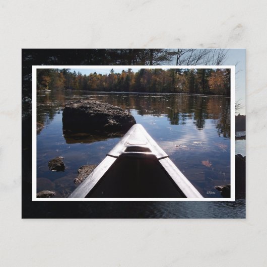 Canoe Ride Postcard Postkarte (Vorderseite)