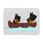 Canoe Scot & friend Magnet (Horizontal)