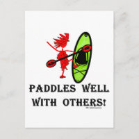 Canoe Slalom - Paddeln gut mit anderen