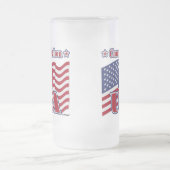 Canoe Slalom USA Mattglas Bierglas (Mittel)