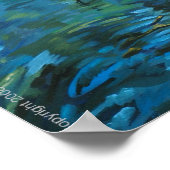 Canoe Vendors Poster (Ecke)