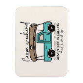 Canoe Weekend Magnet (Vertikal)