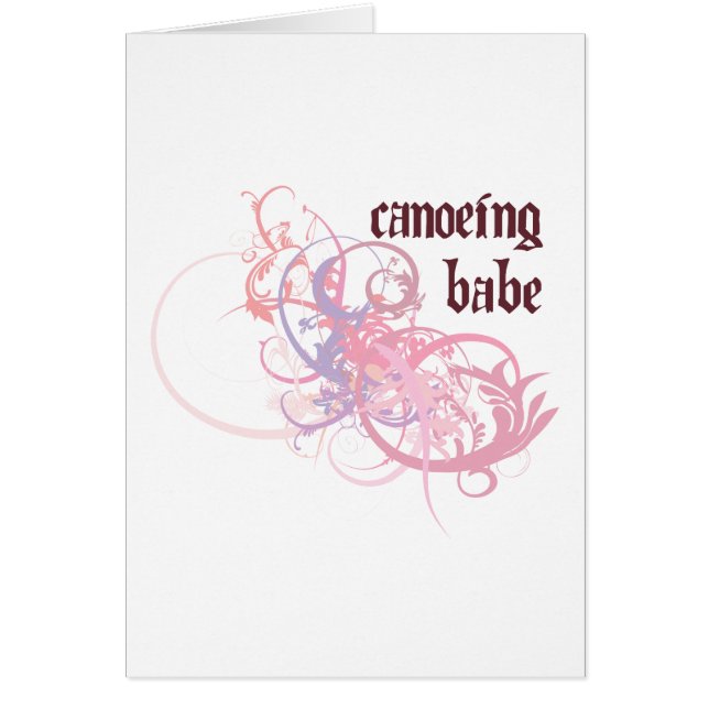 Canoeing Baby (Vorne)