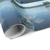 Canoeing die Grenze wässert v.1 Geschenkpapier (Rolleneckpunkt)