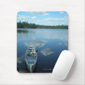 Canoeing die Grenze wässert v.1 Mousepad (Mit Mouse)