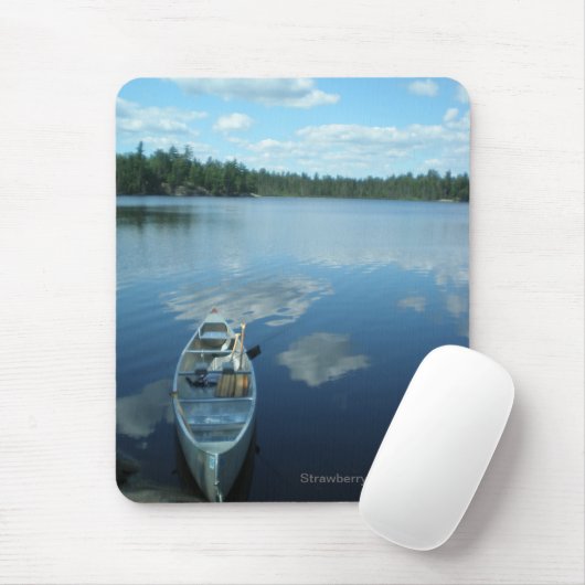 Canoeing die Grenze wässert v.1 Mousepad (Mit Mouse)