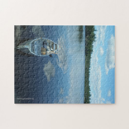 Canoeing die Grenze wässert v.1 Puzzle (Horizontal)