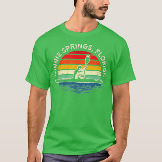 Canoeing Ginnie Springs Florida River Canoe Lover T-Shirt