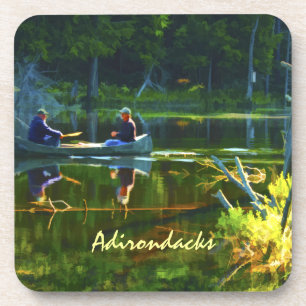 Canoeing im Adirondacks Untersetzer