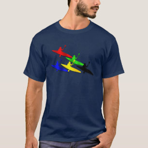 Canoeing Kyaking Kanu kyak Wassersport T-Shirt