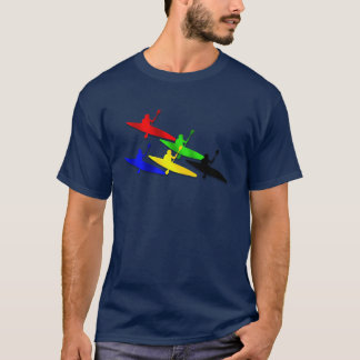 Canoeing Kyaking Kanu kyak Wassersport T-Shirt
