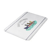 Canoeing Labrador-Strand-Haus-Bad-Matte Badematte (Schrägansicht)