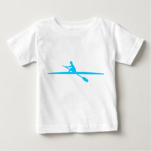 Canoeing - Sky Blue Baby T-shirt