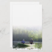 Canoeing - stationär briefpapier (Vorne/Hinten)