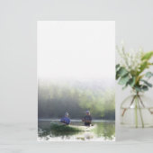 Canoeing - stationär briefpapier (Stehend Vorderseite)